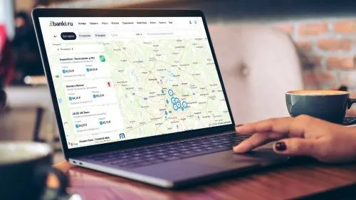 Банки.ру запустил сервис «Курсы на карте» 