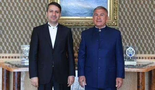 В Казани прошла встреча Рустама Минниханова с Генеральным консулом Ирана 