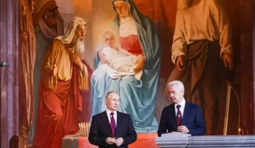 Путин поздравил православных христиан и всех граждан России с Пасхой