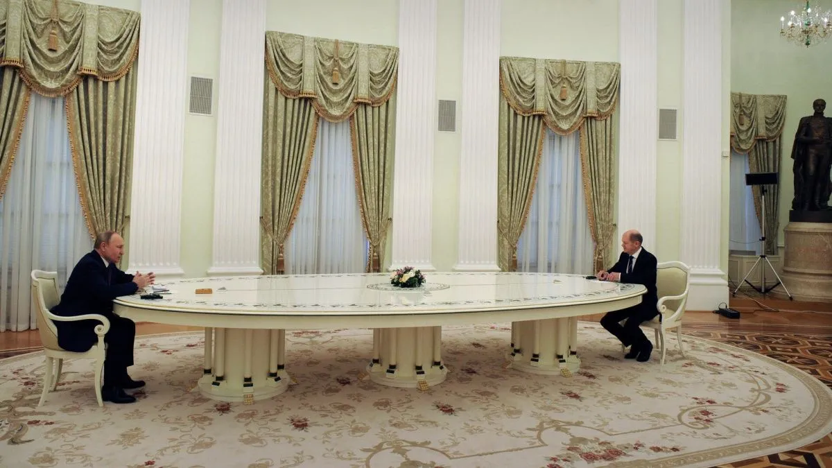 Путин высказал претензии Шольцу из-за поддержки Украины