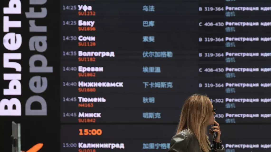 Московские аэропорты работают в штатном режиме