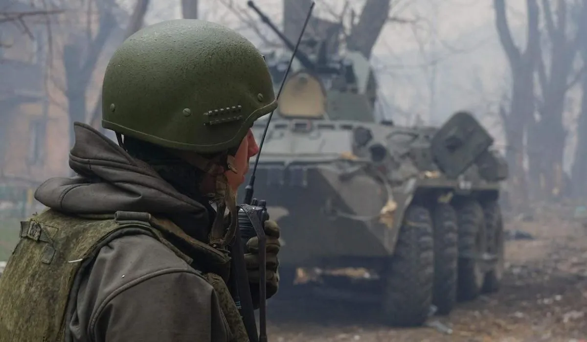 На Донбасс отправят боевую робототехническую машину «Маркер»