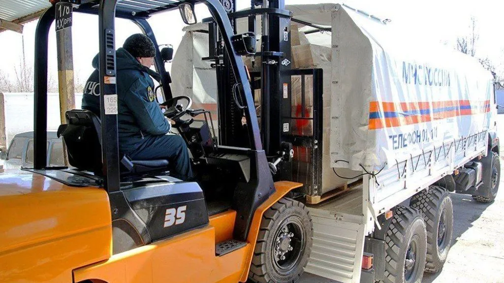 РФ доставила на Украину и в ЛДНР 1,2 тысяч тонн гуманитарной помощи