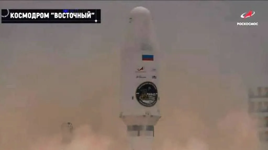 Россия успешно запустила станцию «Луна-25»