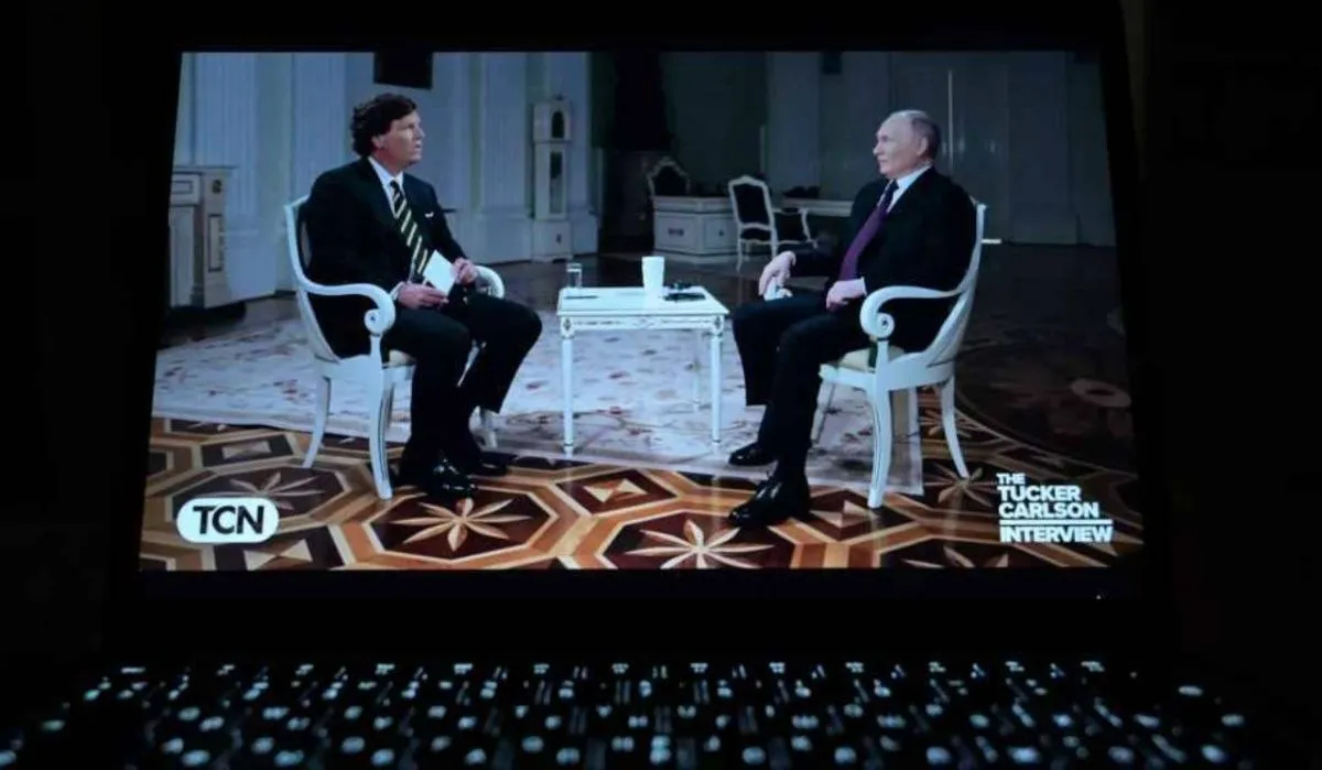 "Вы, конечно": Путин ответил Карлсону на вопрос о взрывах на "Северных потоках"