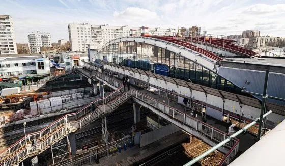 Строительство московского городского вокзала Щербинка идёт к завершению