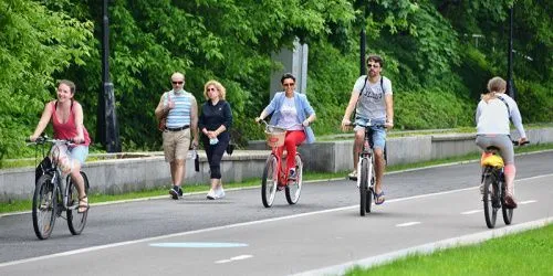 В Санкт-Петербурге создают комфортные условия для езды на велосипеде