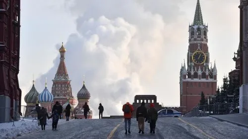 В Москве на Красной площади задержали гражданку США