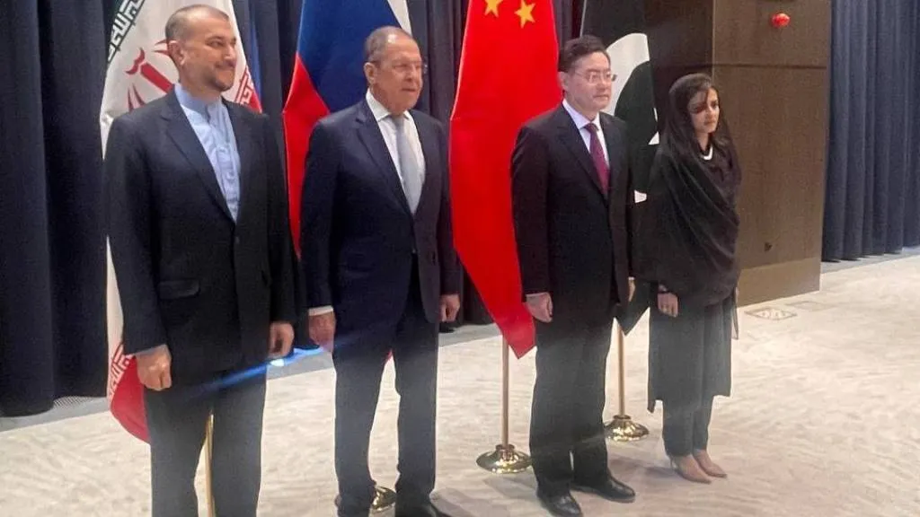 Захарова сообщила о встрече глав МИД России, Китая, Ирана и Пакистана
