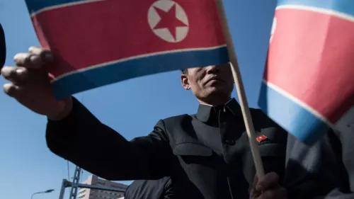Крупнейший в истории КНДР военный парад прошел ночью