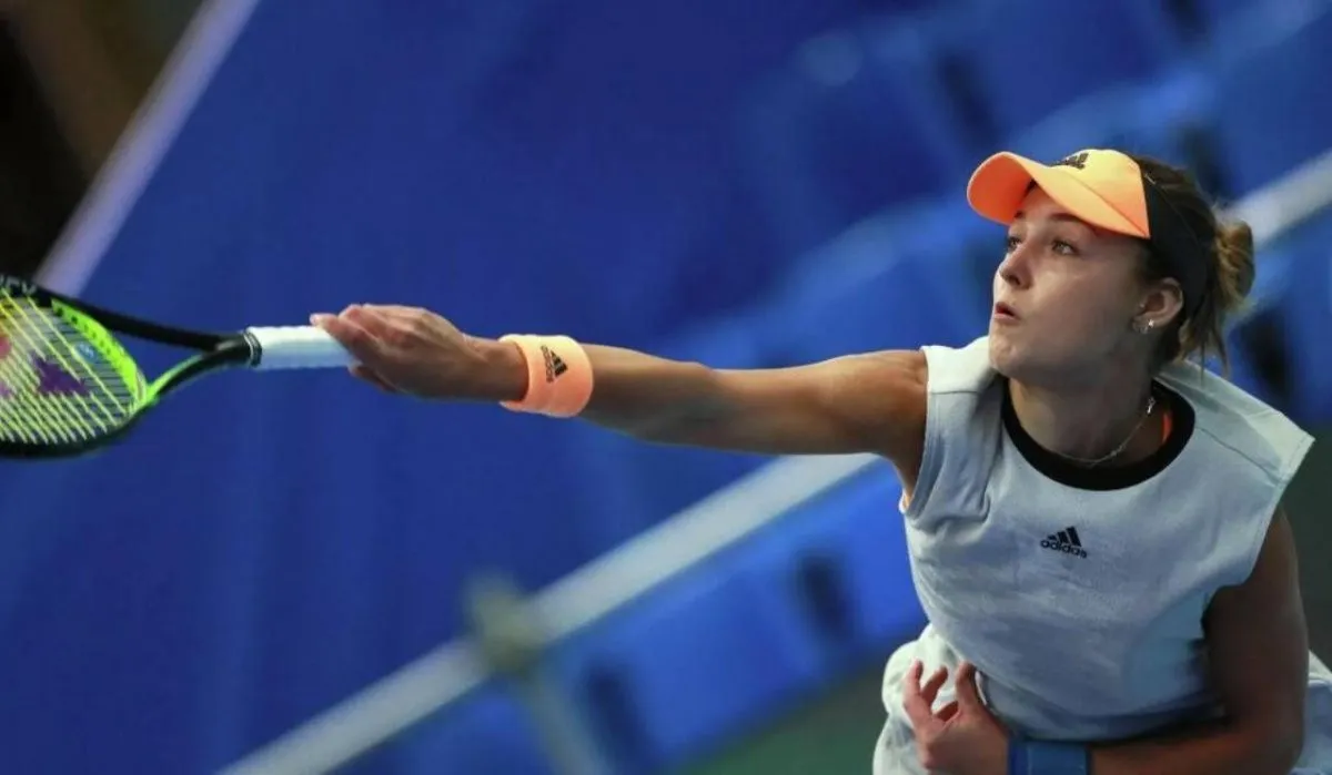 Калинская победила украинку на турнире в Риме