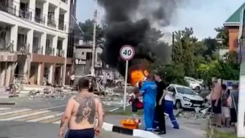 СК РФ возбудил дело после взрыва в Геленджике
