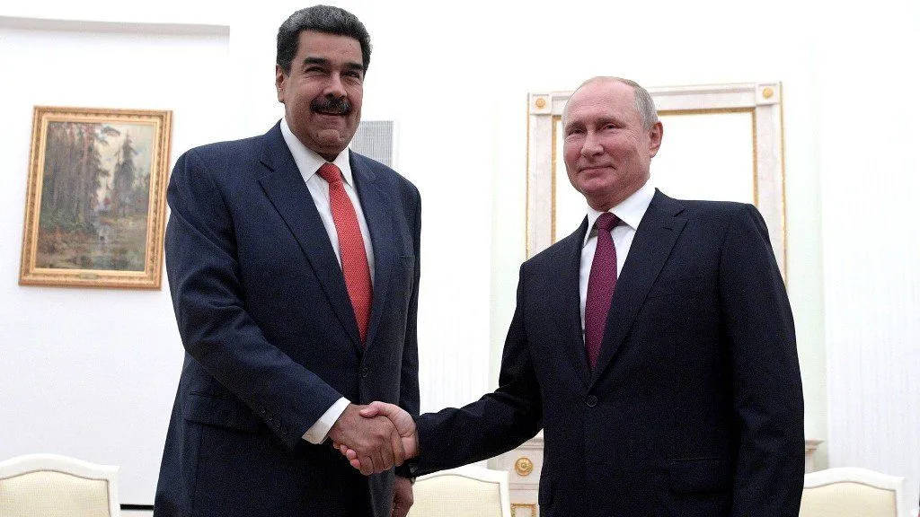 Путин пообщался с президентом Венесуэлы Мадуро
