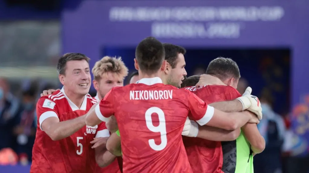Сборная России по пляжному футболу в третий раз стала чемпионом мира