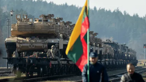 США срочно перебросила танковый батальон к границам Белоруссии