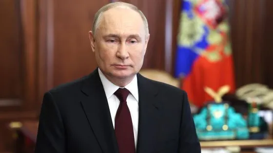 Путин обратился к россиянам накануне выборов президента