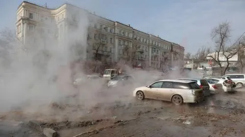30 тысяч жителей российского города остались без тепла и горячей воды