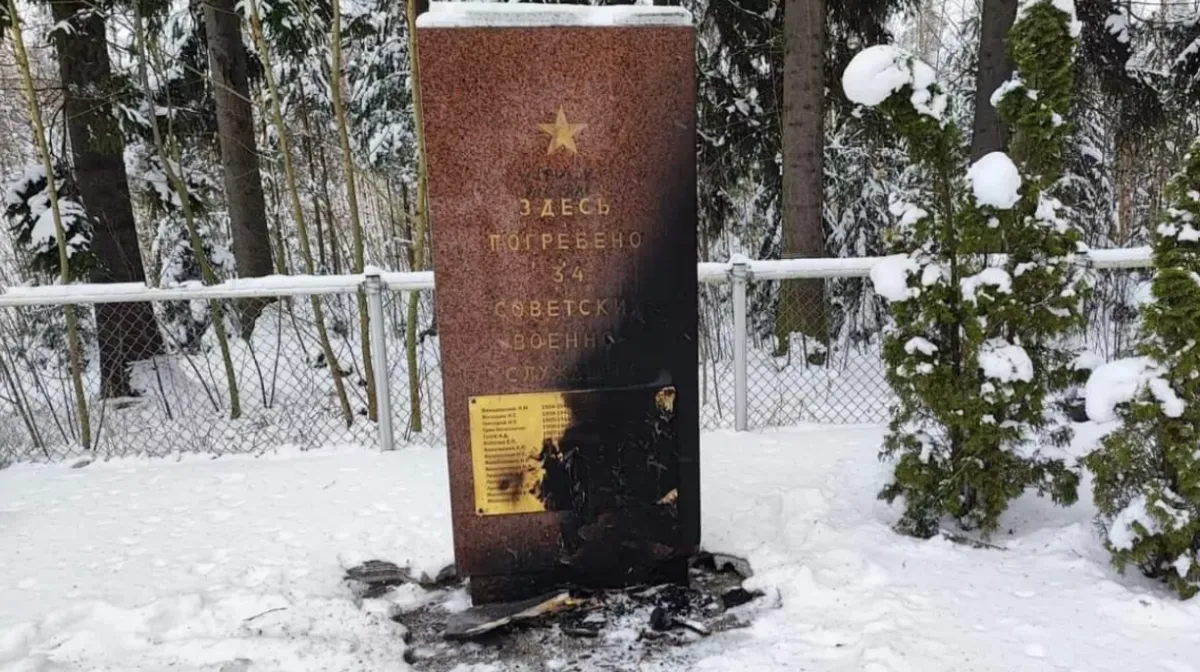 Посольство России восстанавливает памятник советским солдатам в Финляндии