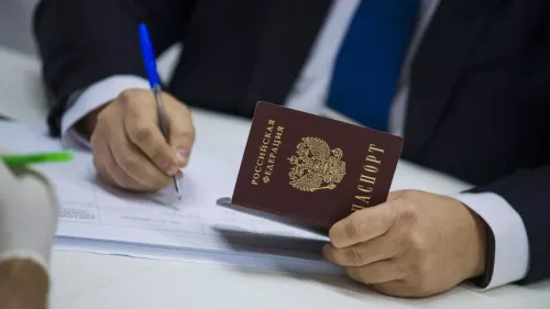Российские паспорта начнут выдавать в Херсонской области
