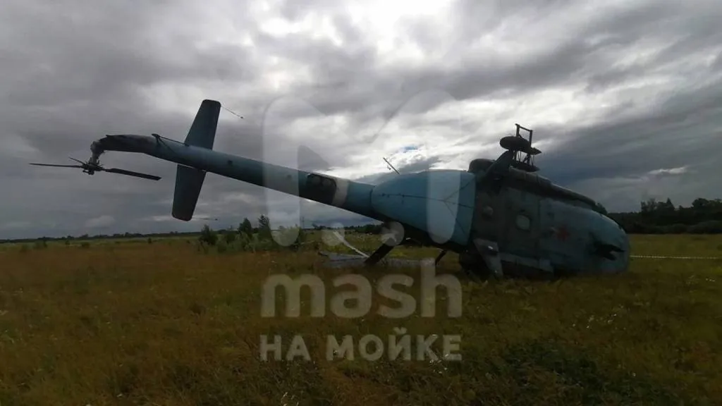 В Ленинградской области разбился вертолёт Росгвардии