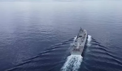 "Адмирал Горшков" отработал в Атлантике удар "Цирконом"