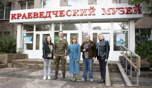 Достигнуто сотрудничество между Донецким и Иркутским краеведческими музеями 