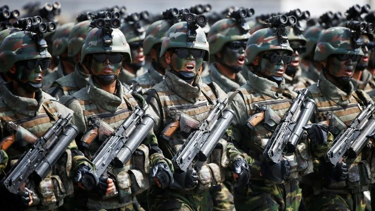 В Северной Кореи подготовлены к войне 200 тысяч спецназовцев
