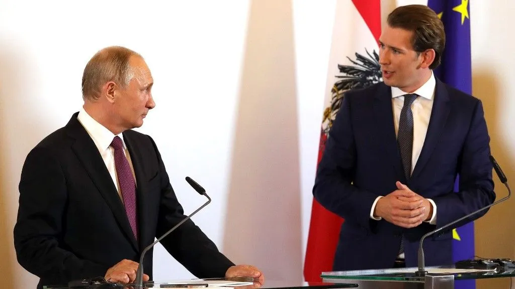 Путин предложил Австрии помощь в борьбе с терроризмом