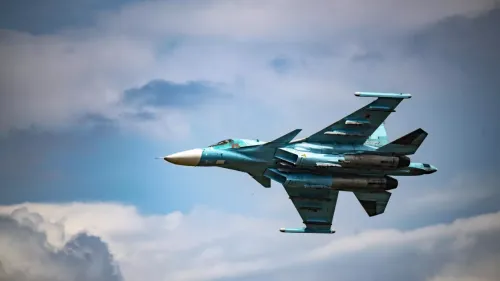 Су-34 нанес удар по иностранным наемникам под Харьковом