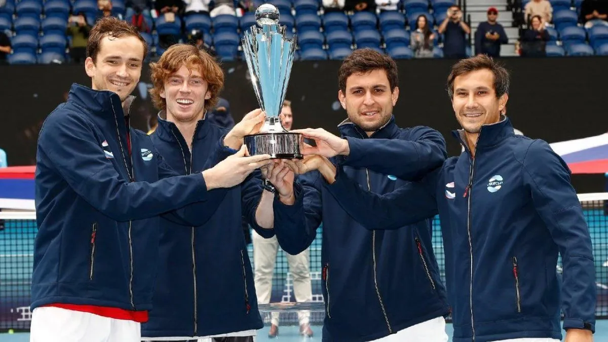 Медведев, Рублёв, Донской и Карцев – победители ATP Cup в Австралии
