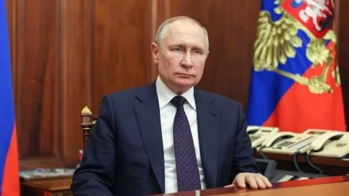 Путин отметил заслуги бойцов Росгвардии на спецоперации в Украине
