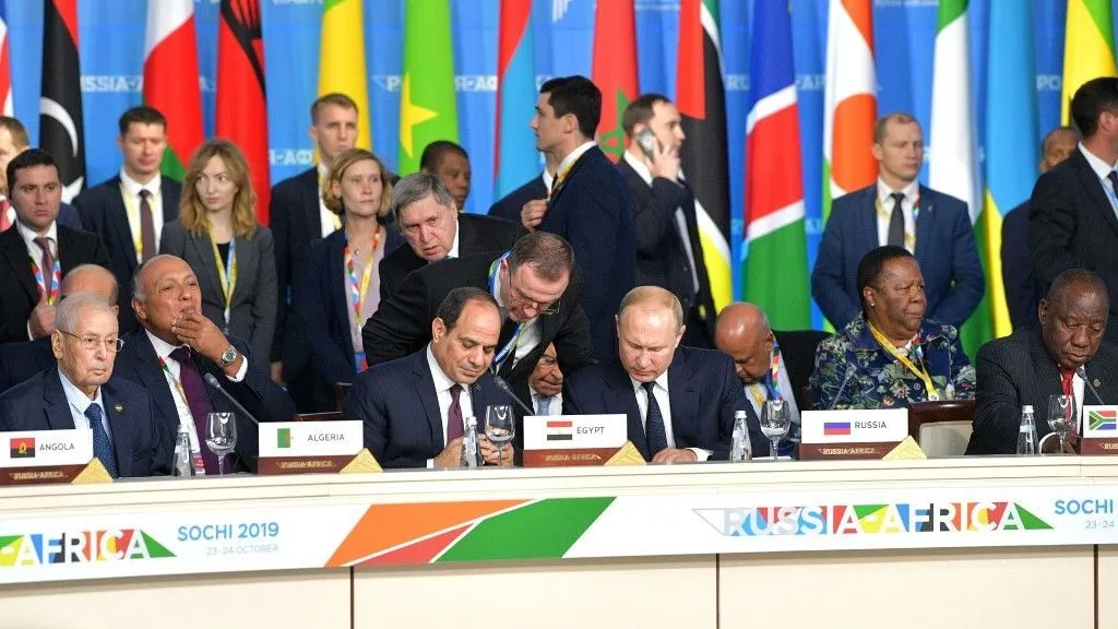 Путин позвал африканских лидеров на саммит в Россию