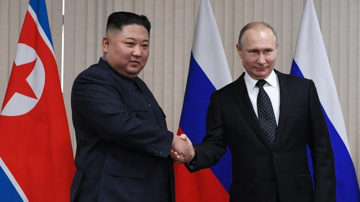 Ким Чен Ын назвал действия России священной борьбой