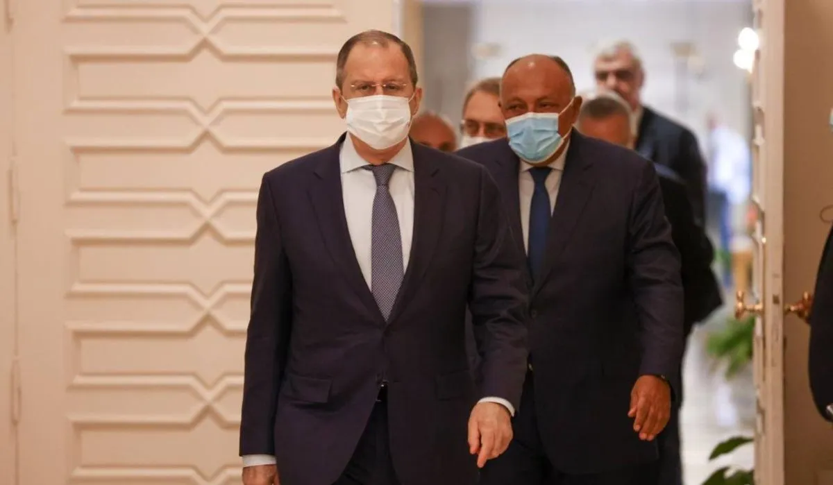 В Каире началась встреча Лаврова и президента Египта