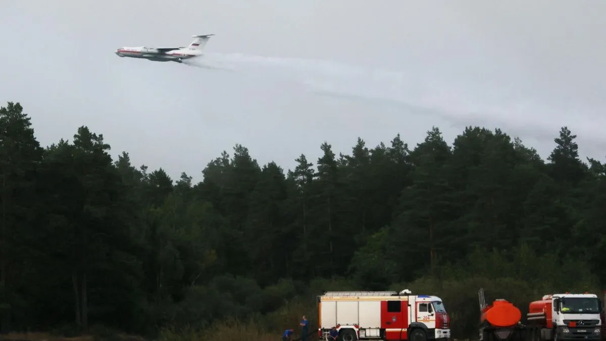 В Рязанской области взяли под контроль ситуацию с лесными пожарами