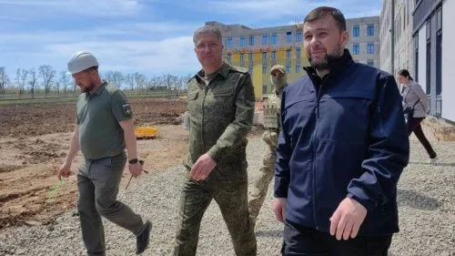 Глава ДНР Пушилин направился в Артёмовск