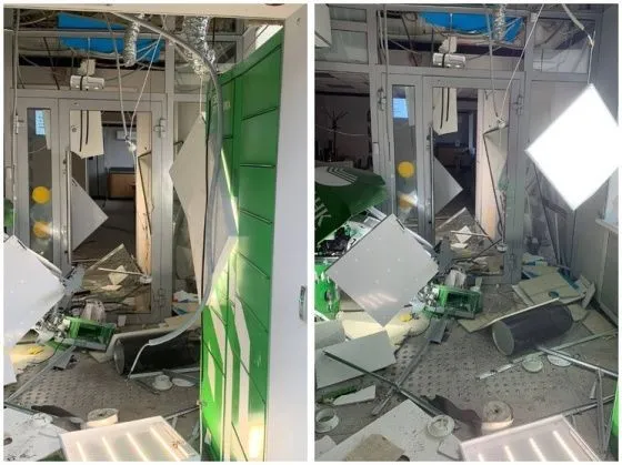 В Омске неизвестные взорвали банкомат