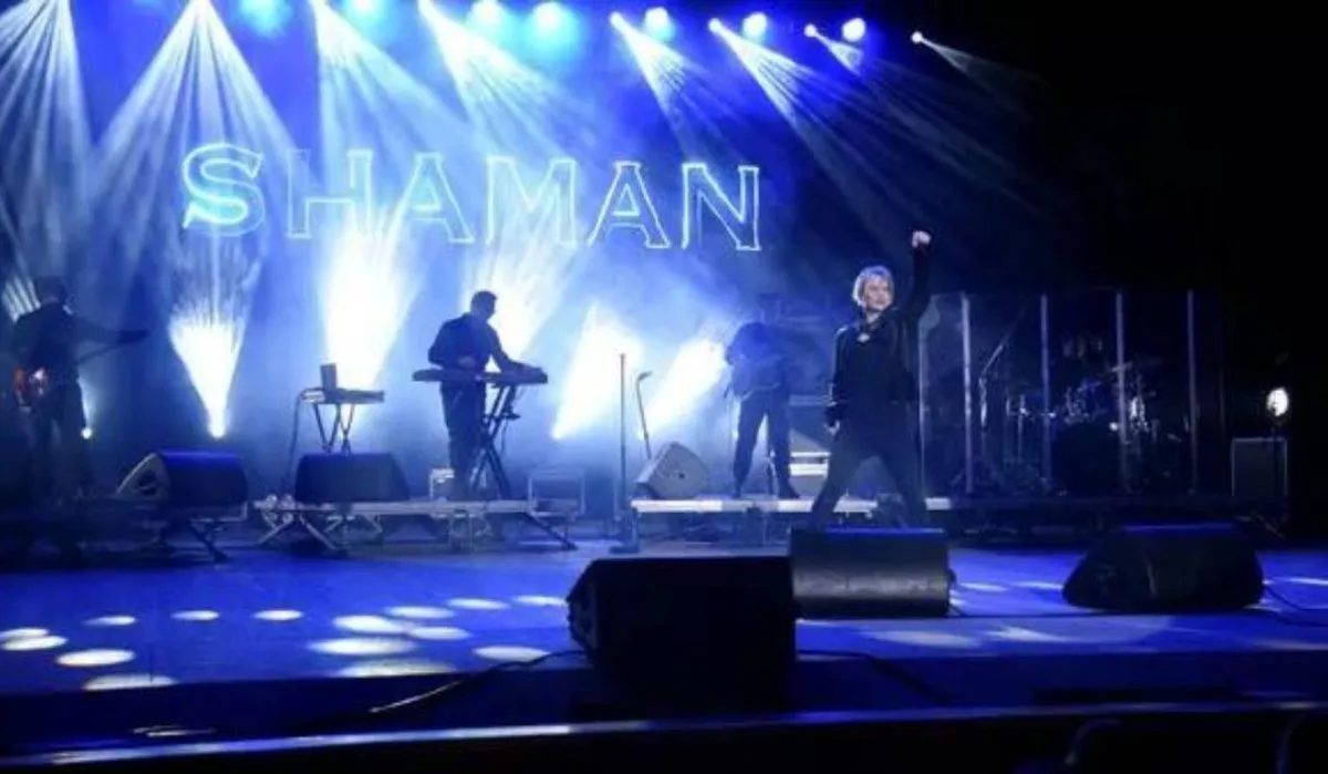 SHAMAN выступил в Донбассе