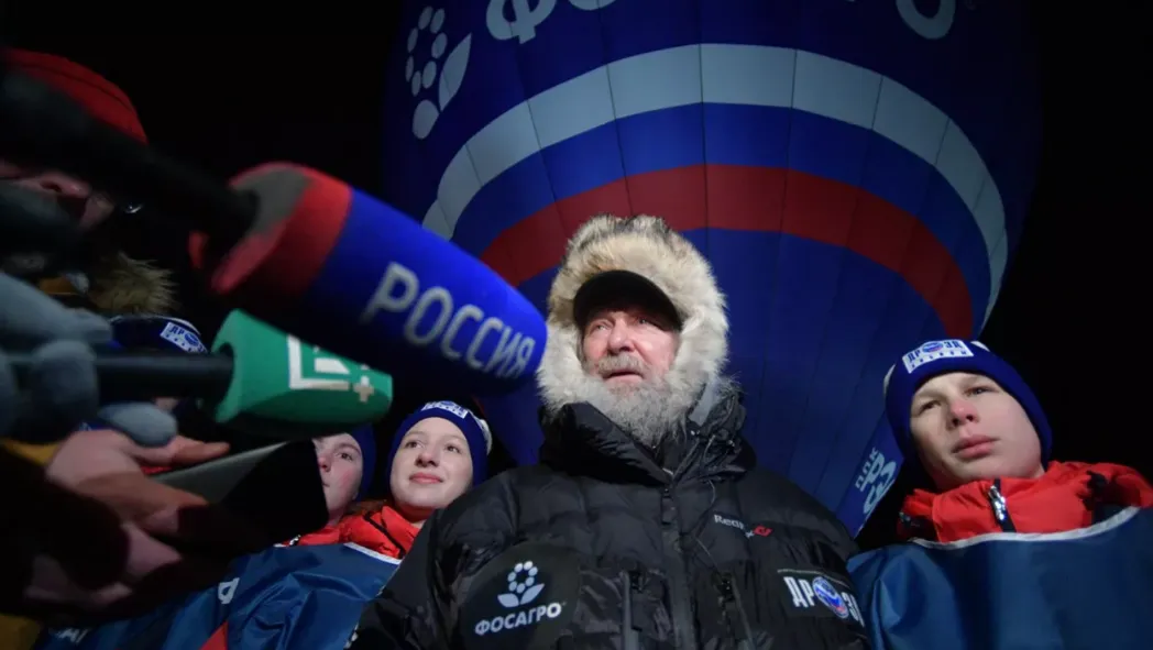 Путин поздравил Конюхова с мировым рекордом по дальности перелета на шаре