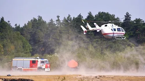В Минприроды сообщили об усложнении ситуации с лесными пожарами в Рязанской области