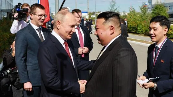 Путин и Ким Чен Ын обменялись памятными подарками
