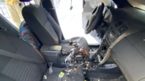 Оставленный россиянином 3-летний ребёнок чуть не сгорел в машине